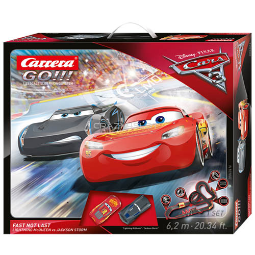 Pista Elettrica Carrera GO Disney Pixar Cars® 3 Fast Not Last