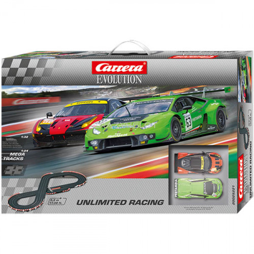 Pista Elettrica Carrera Evolution Unlimited Racing