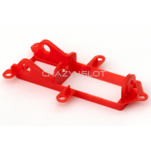 Supporto Motore in Linea Extra Hard Rosso Formula 22