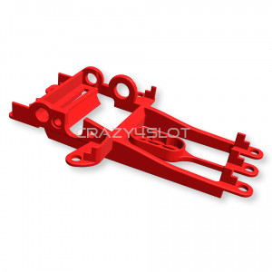 Supporto Motore Sw Extra Hard Rosso Offset 1mm NSR Hypercar