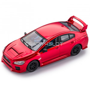 Subaru WRX STI Red con Luci Anteriori Subaru WRX STI Red con Luci Anteriori