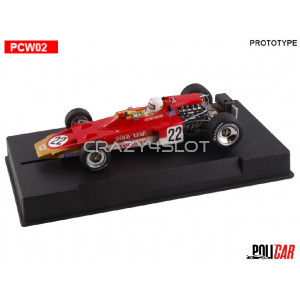 Cofanetto Lotus 72 Gold Leaf n.22 Monza GP 1970 Jochen Rindt