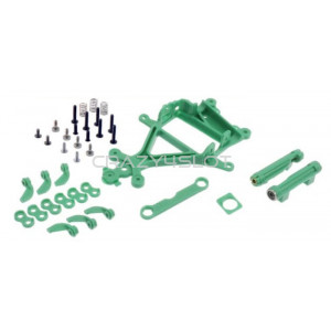 Supporto Motore RT4 Anglewinder Offset 0.75mm Verde