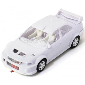 Mitsubishi Evo VI White Racing Kit - Inline