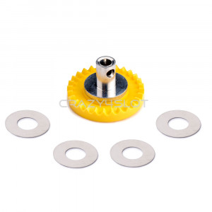 Corona in Linea Modulare 28 denti Alluminio Corona in Linea Modulare 28 denti Alluminio