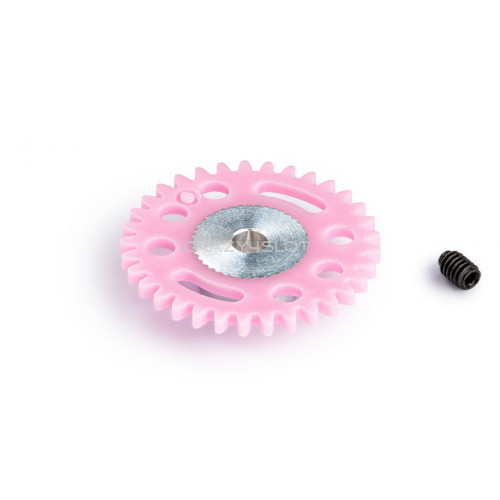 Corona Sidewinder Alleggerita in Plastica 33 denti 17.5mm Corona Sidewinder Alleggerita in Plastica 33 denti 17.5mm