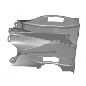 Sezione Posteriore 3DP per Oreca 07 / Acura ARX-05 Sezione Posteriore 3DP per Oreca 07 / Acura ARX-05