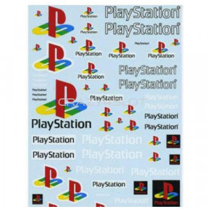 Decals ad acqua PlayStation 1:43