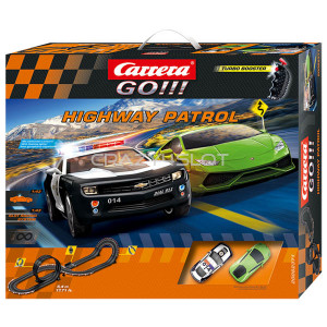 Pista Elettrica Carrera GO Highway Patrol