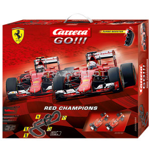 Pista Elettrica Carrera GO Red Champions