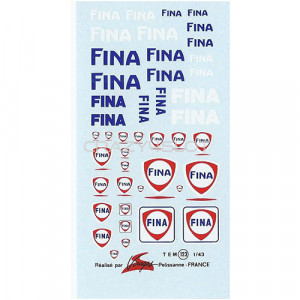 Decals ad acqua Fina 1:43